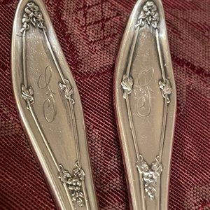 De Sancy Iced Tea Spoons…Vintage Silverplate